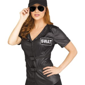 SWAT Kostüm Shirt für Frauen als Accessoire M