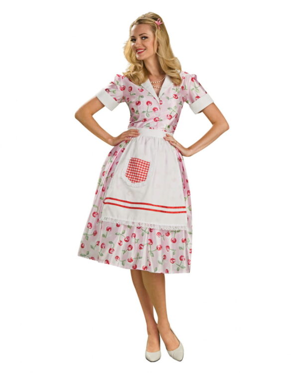 Hausfrauen Damenkostüm 50er Jahre 50's Kostüm One Size