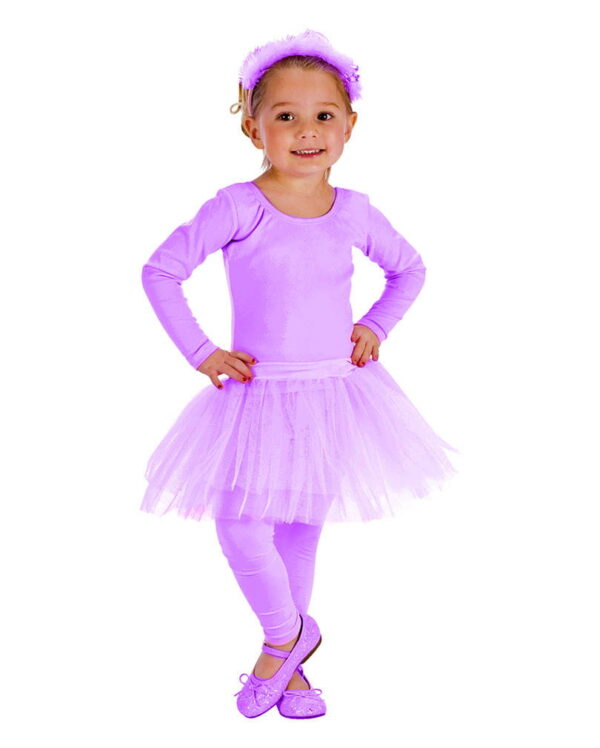 Kinder Ballerina Petticoat lila Süßer Petticoat