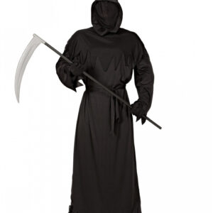 Schwarzes Reaper Phantom Kostüm für Halloween L