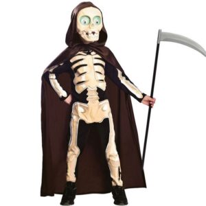 Amscan Zombie-Kostüm Kinder Halloween Kostüm Skelett mit Maske