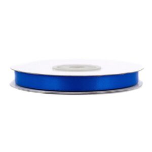 Creativery Satinband, Doppelseitiges Satinband 6mm x 20m Rolle Blau