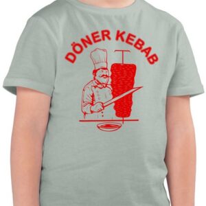 Shirtracer T-Shirt Original Döner Kebab Logo (1-tlg) Karneval & Fasching