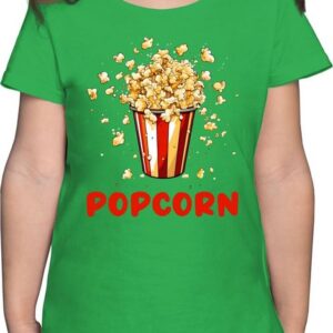 Shirtracer T-Shirt Popcorn Fan Popcornverkleidung Filmliebhaber Pop-Corn Karneval & Fasching