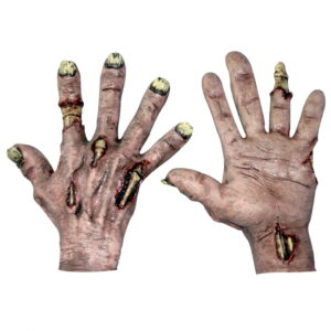 Untotenhände hautfarben Zombie Kostümzubehör