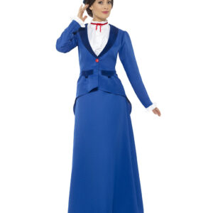 Viktorianische Nanny Kostüm als Mary Poppins XXL