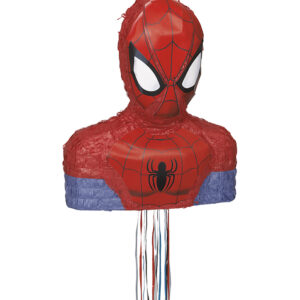 Partyspiel Pinata Lizenzware Spider Man rot-blau