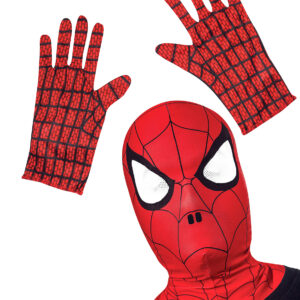 Spiderman Accessoire-Set für Kinder rot-schwarz