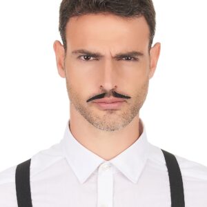 Gangster Bart selbstklebend schwarz