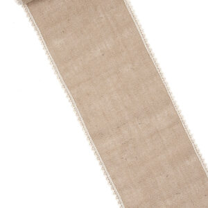 Tischläufer aus Jutegewebe