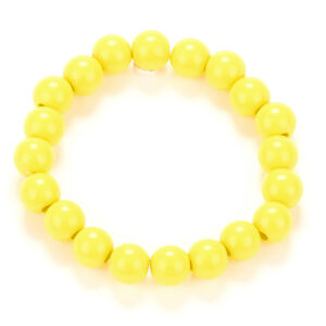 Perlen-Armband gelb