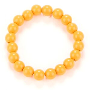 Perlen-Armband orange