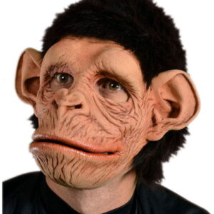 Affen Maske mit Kunstfell