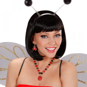 Schwarze Fühler mit Haarreif