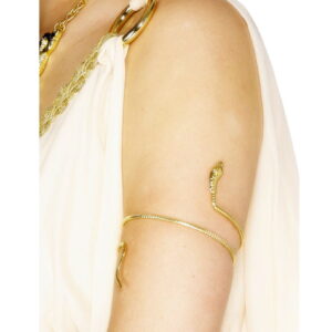 Ägyptischer Schlangenarmreif gold