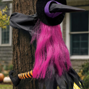 Baum umarmende Hexe Deko