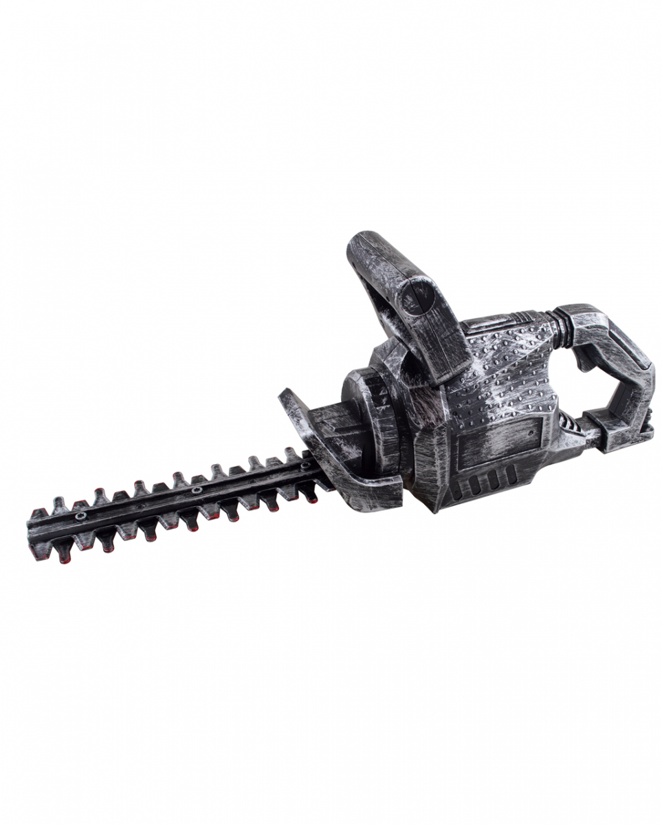 Blutige Heckenschere mit Licht