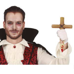 Blutiger Kreuz Pfahl Spielzeugwaffe