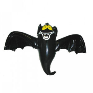 Schwarze Aufblasbare Fledermaus 130cm