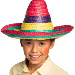 Kinder-Sombrero bunt