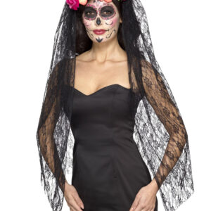 Dia de los Muertos Kopfschmuck für Damen bunt