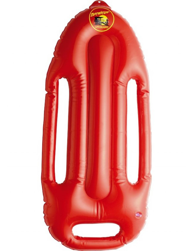 Aufblasbare Baywatch Schwimmhilfe rot