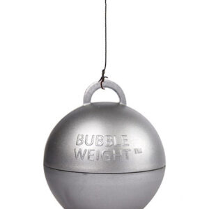 Ballon Gewicht für Helium Luftballons silber