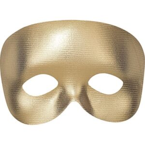 Venezianische Halbmaske Karneval gold