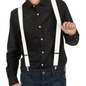 Hosenträger Kostümzubehör weiss