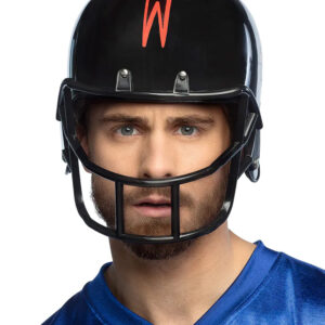 Football-Helm für Erwachsene schwarz
