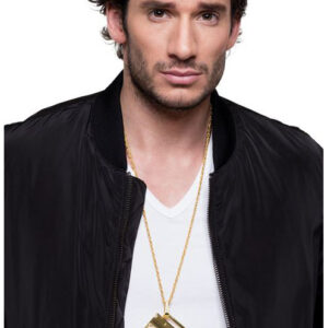 Gangster Halskette Retro Radio gold