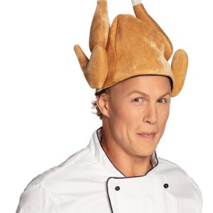 Lustige Truthahn Mütze Weihnachten haut-weiss