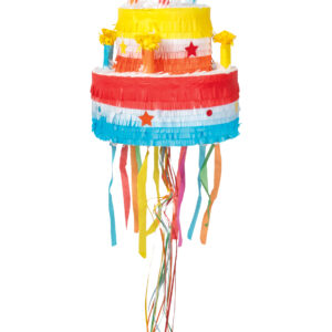 Piñata Geburtstagstorte Kuchen bunt 30cm