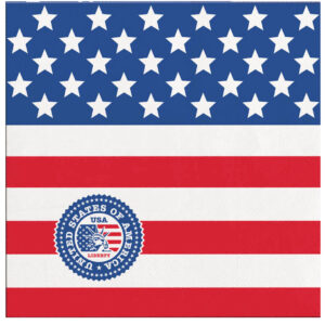 Servietten USA 12