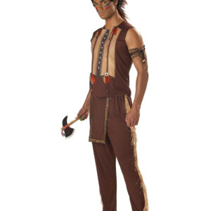 Indianer-Häuptling Kostüm braun