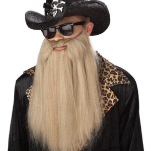 Rocker Vollbart Sharp Dressed Man blond