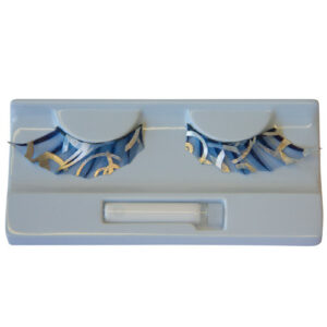 Wimpern Spider silber