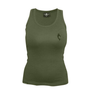 Tollwut-Tanktop für Damen Motiv Squad Soldaten-Oberteil grün