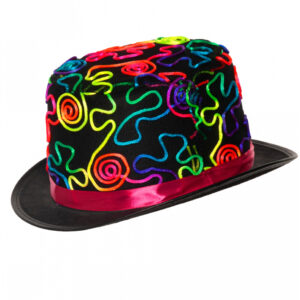 UV-leuchtender Psychedelic Hut