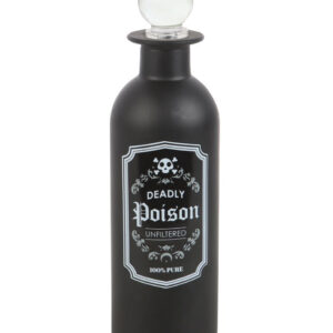 "Deadly Poison" Gothic-Dekoflasche 19cm