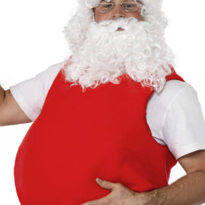 Weihnachtsmann Fatsuit Kostümzubehör rot