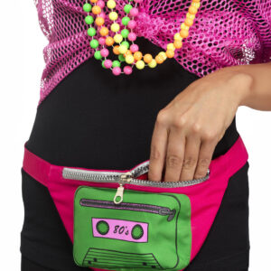 80er Jahre Retro Umhängetasche bunt