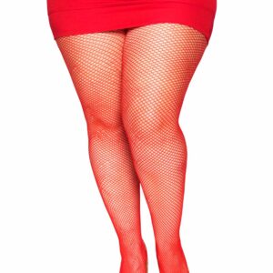 Netzstrumpfhose feinmaschig rot