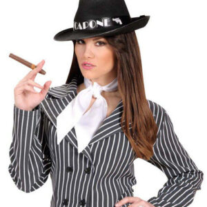 Satin-Halstuch-Kopftuch zum Knoten weiss