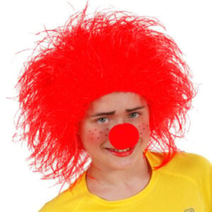 Wuschelkopf Kinder-Perücke rot