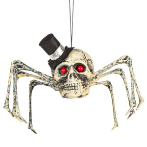 Skelett-Spinne Halloween-Deko 23 x 30 cm