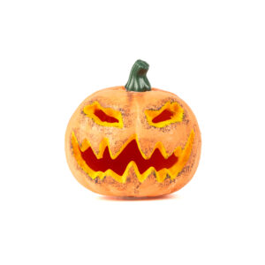 Kürbisdekoration für Halloween 16 cm