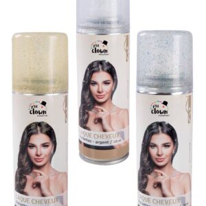 Glitzer Haarspray Gold 125ml