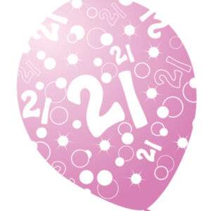 Set Geburtstagsballons 21 Jahre