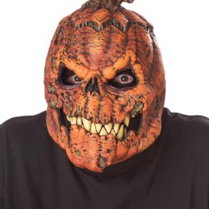 Horror-Kürbis Halloween-Ani-Motion-Maske orange